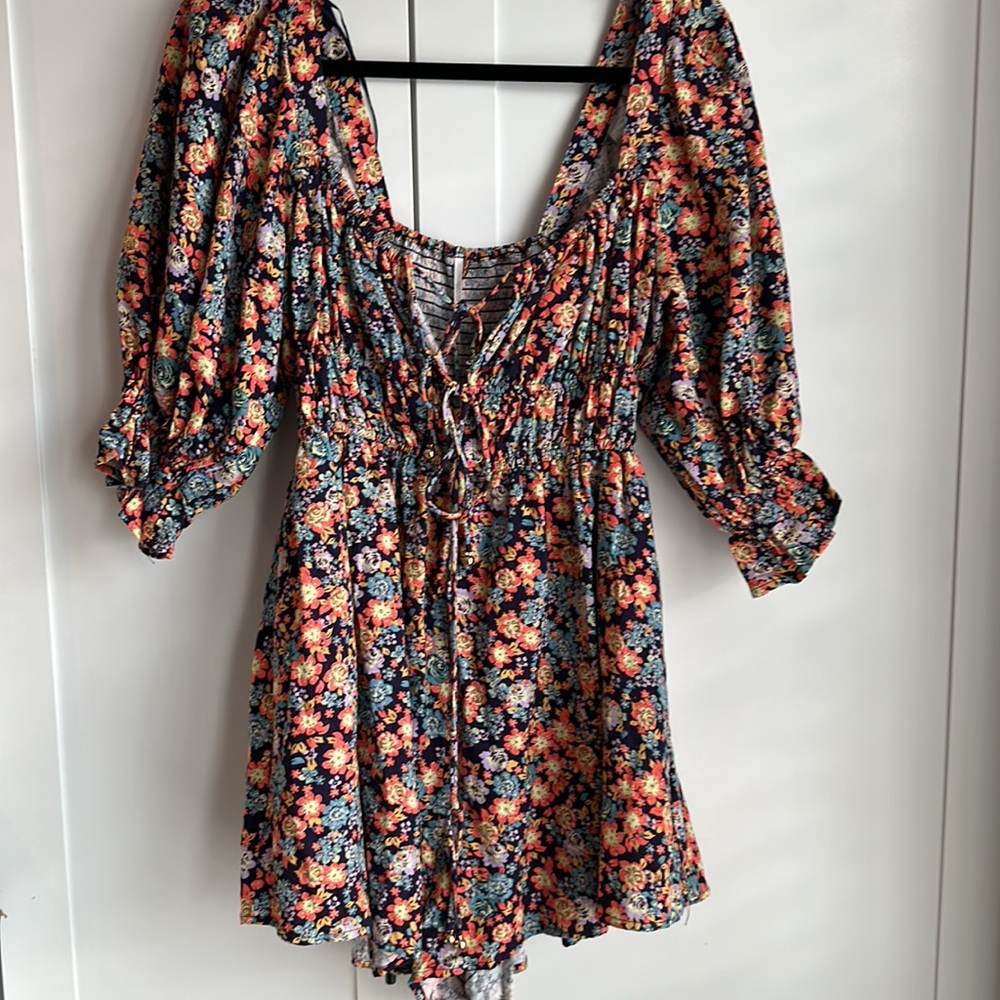 NWT FREE PEOPLE SHOW ME LOVE ROMPER - Picture 3 of 4